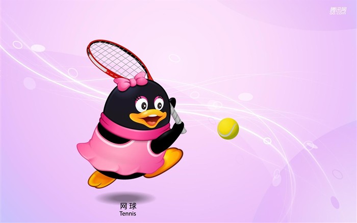 QQ Olympic sports theme wallpaper #21