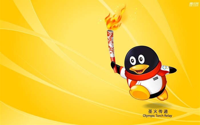 QQ Olympic sports theme wallpaper #22