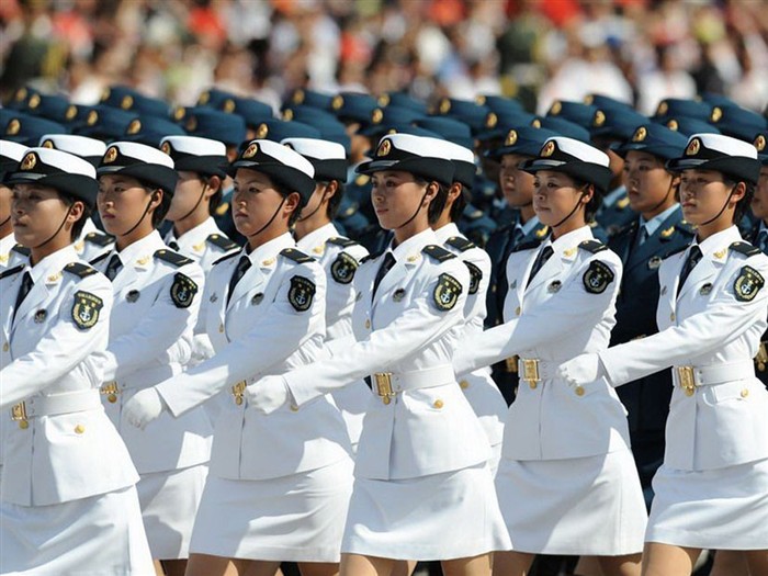 Día Nacional del desfile militar en el 60 aniversario de fondos de escritorio de mujeres #5