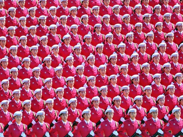 Día Nacional del desfile militar en el 60 aniversario de fondos de escritorio de mujeres #8