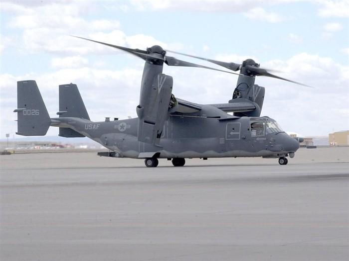 CV-22 Osprey tiltrotor aircraft type #10