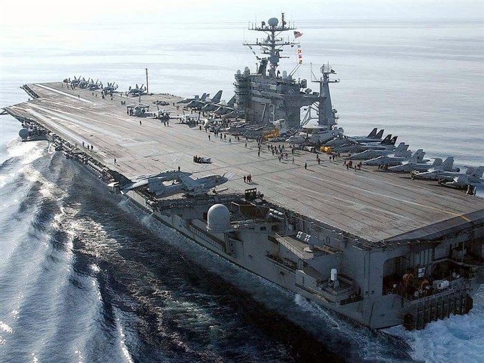 Sea Big Mac - an aircraft carrier #1