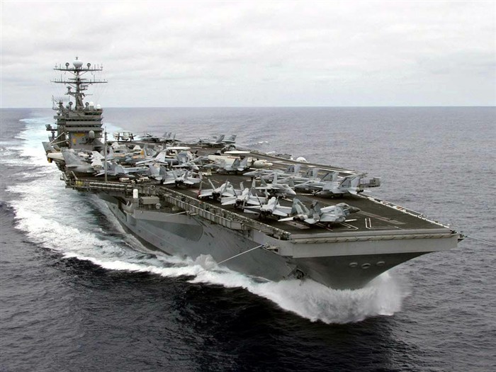 Sea Big Mac - an aircraft carrier #7