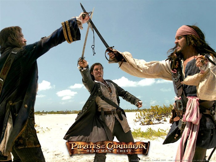 Piráti z Karibiku 2 Tapety na plochu #11
