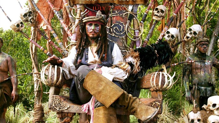 Piráti z Karibiku 2 Tapety na plochu #16