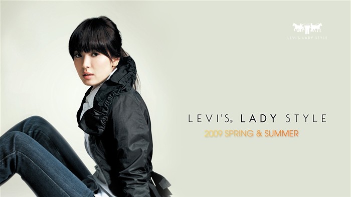 2009 Levis 여자 배경 화면 #16