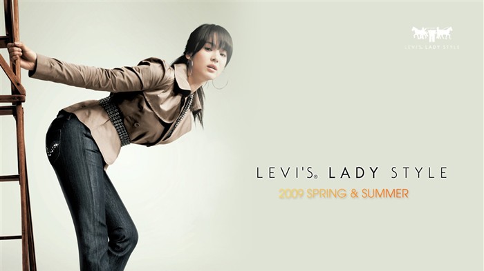 2009 Fonds d'écran Femmes Levis #17