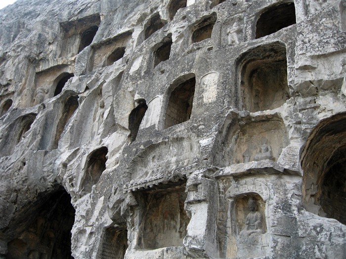 Luoyang, Wallpaper Longmen Grotten #7