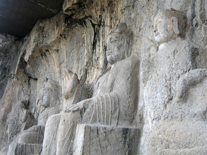 Luoyang, grottes de Longmen Fond d'écran #21