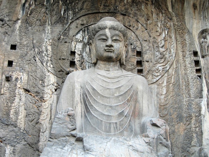 Luoyang, grottes de Longmen Fond d'écran #36