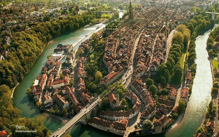 Suiza fondos de escritorio de lugares de interés turístico de verano #8