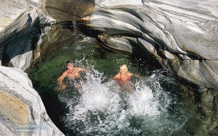 Suiza fondos de escritorio de lugares de interés turístico de verano #13