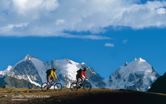 Suiza fondos de escritorio de lugares de interés turístico de verano #16