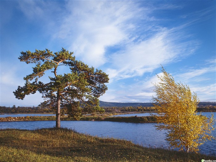 Un beau paysage naturel en Sibérie #13