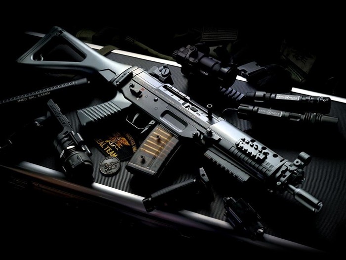 Firearms, weapons, wallpaper albums #13