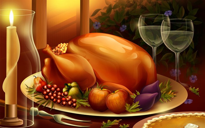 Thanksgiving Thema Tapete #8