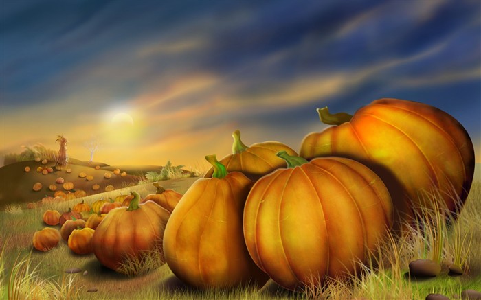 Thanksgiving theme wallpaper #9