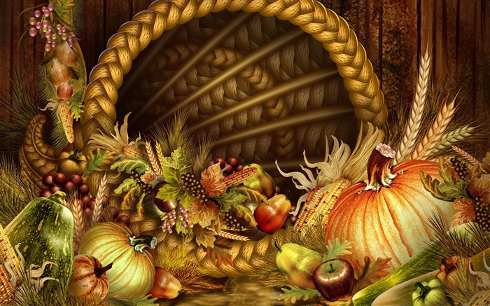 Thanksgiving theme wallpaper #11