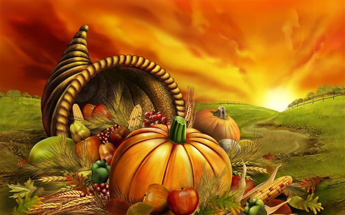 Thanksgiving theme wallpaper #14