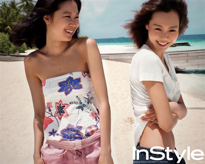 Südkorea Instyle Cover Model #22