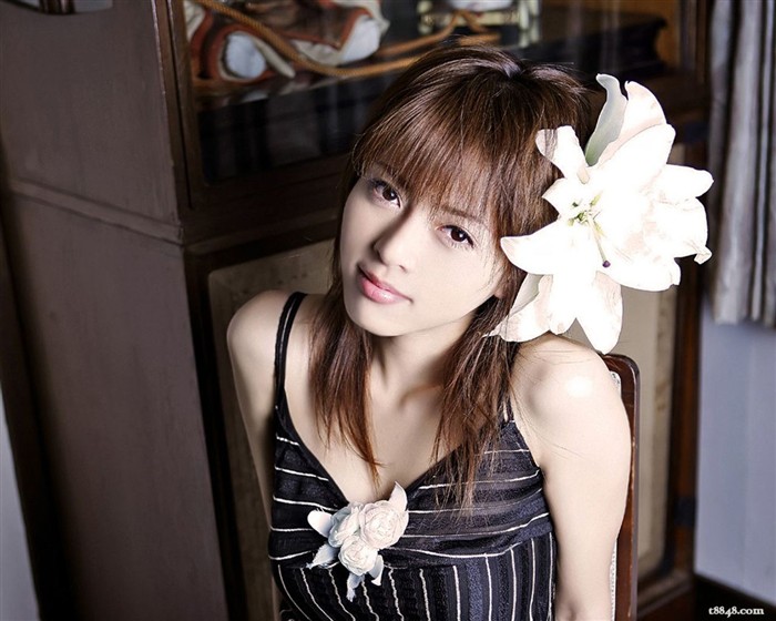 Yumiko Shaku Japanese beauty wallpapers #12