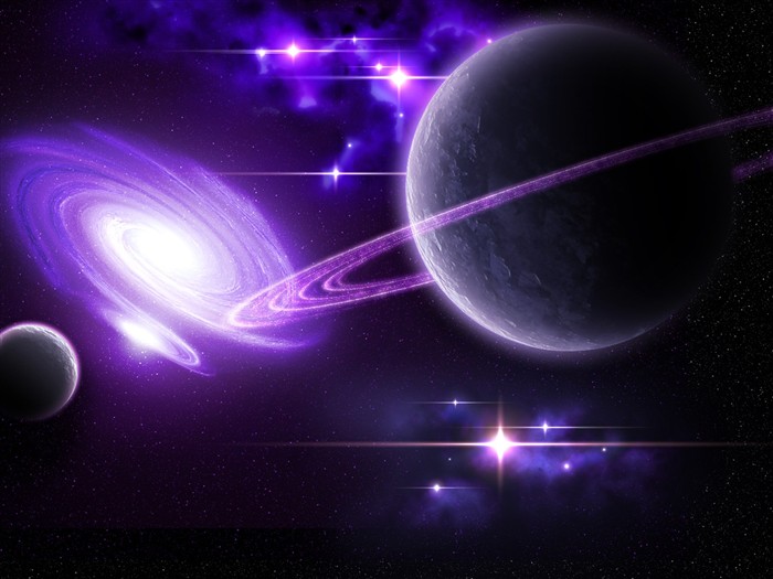 Space Landschaft Wallpaper (3) #1