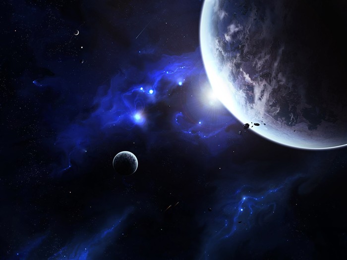 Space Landschaft Wallpaper (3) #5