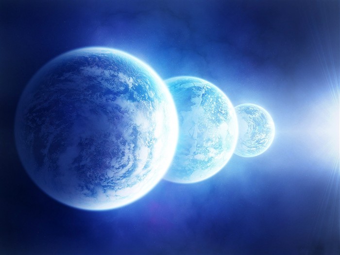 Space landscape wallpaper (3) #13