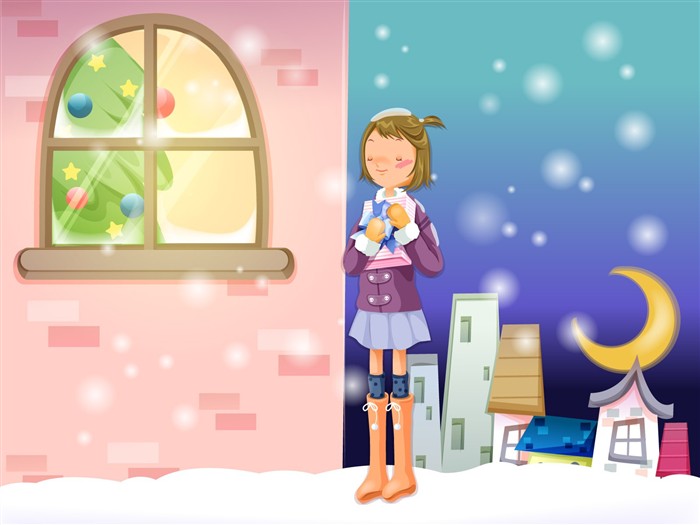 Christmas Winter Wallpaper chapter of Vector #5