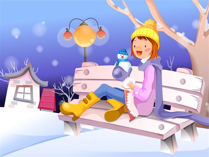 Weihnachten Winter Wallpaper Kapitel der Vector #7