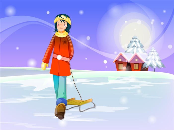 Christmas Winter Wallpaper chapter of Vector #39