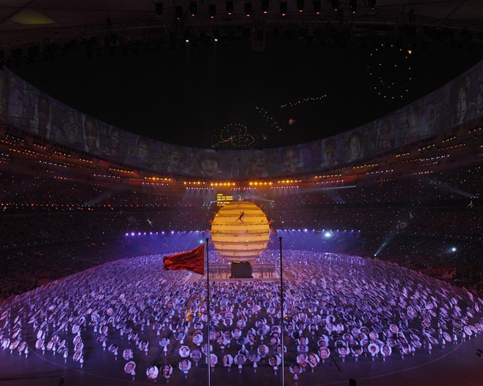 2008 Juegos Olímpicos de Beijing Ceremonia de Apertura de Escritorio #4