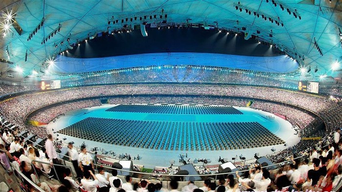 2008 Juegos Olímpicos de Beijing Ceremonia de Apertura de Escritorio #23