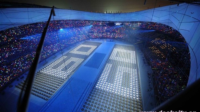 2008 Juegos Olímpicos de Beijing Ceremonia de Apertura de Escritorio #28
