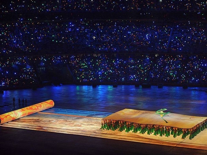 2008 Juegos Olímpicos de Beijing Ceremonia de Apertura de Escritorio #37