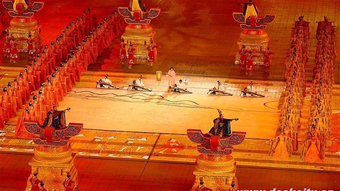 2008 Juegos Olímpicos de Beijing Ceremonia de Apertura de Escritorio #39