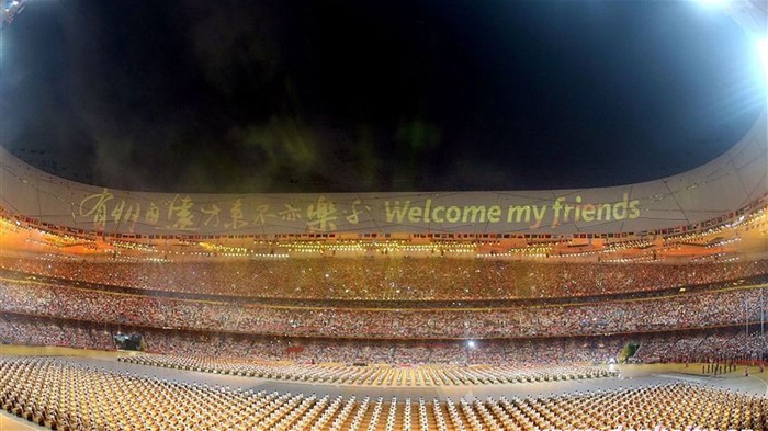2008 olympijské hry v Pekingu slavnostní zahájení Tapety #41