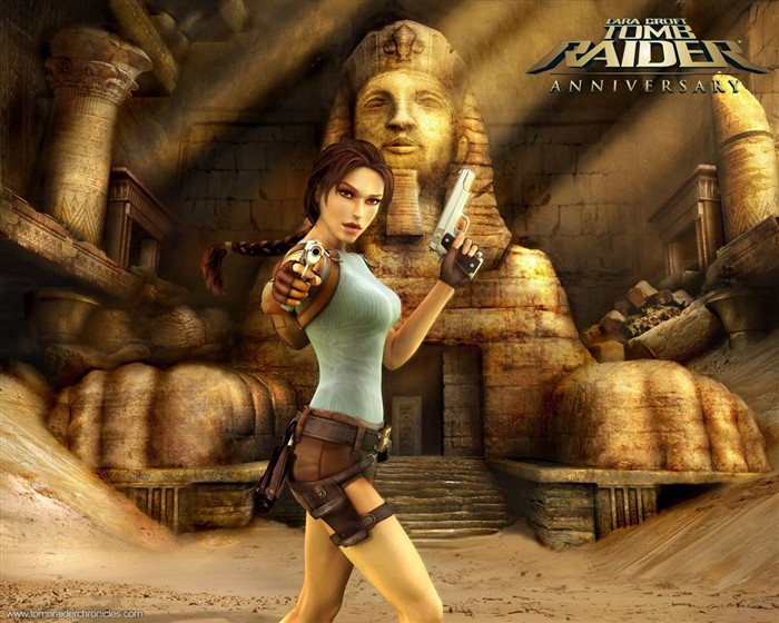Lara Croft Tomb Raider 10th Anniversary Fond d'écran #3
