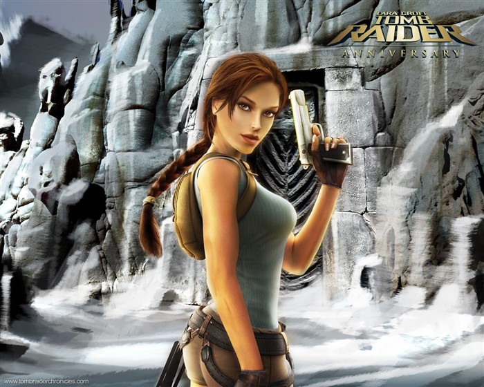 Lara Croft Tomb Raider 10th Anniversary Wallpaper #4