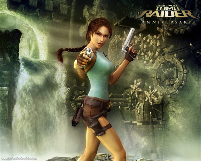 Lara Croft Tomb Raider 10th Anniversary Wallpaper #5