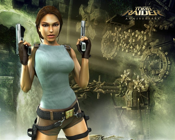 Lara Croft Tomb Raider 10th Anniversary Fond d'écran #6