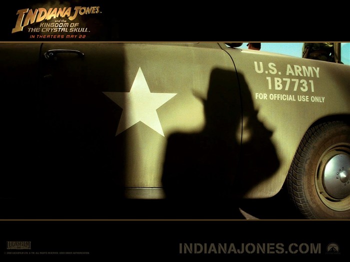 Indiana Jones 4 křišťálové lebky wallpaper #16