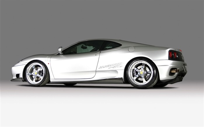 White Skull Ferrari F430 Wallpapers #8