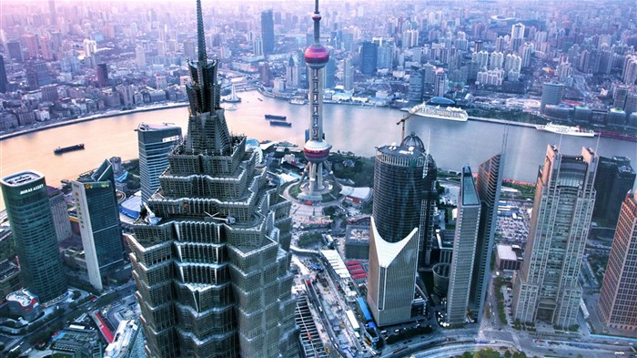 Metropolis - Shanghai dojem (Minghu Metasequoia práce) #1