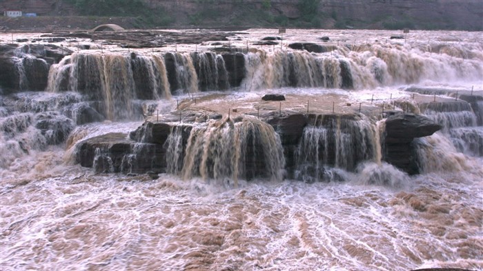 Que fluye continuamente del Río Amarillo (Minghu obras Metasequoia) #5