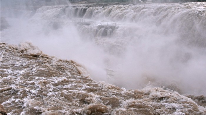 Continuously flowing Yellow River - Hukou Waterfall Travel Notes (Minghu Metasequoia works) #6