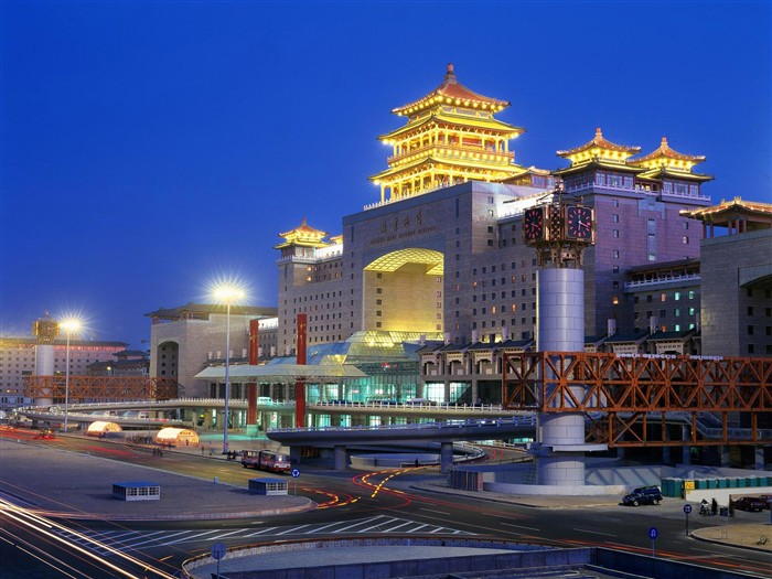 Classical and Modern Beijing scenery #16