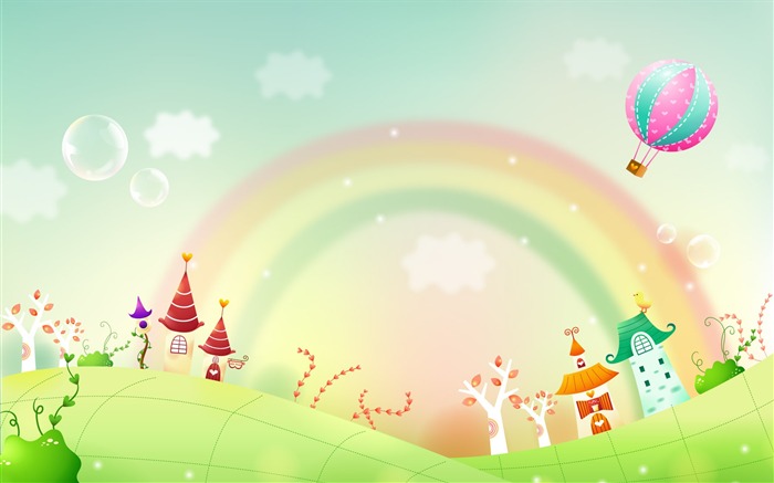 Cartoon Fantasy Scenery Wallpapers #11