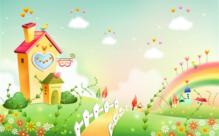 Cartoon Fantasy Scenery Wallpapers #19