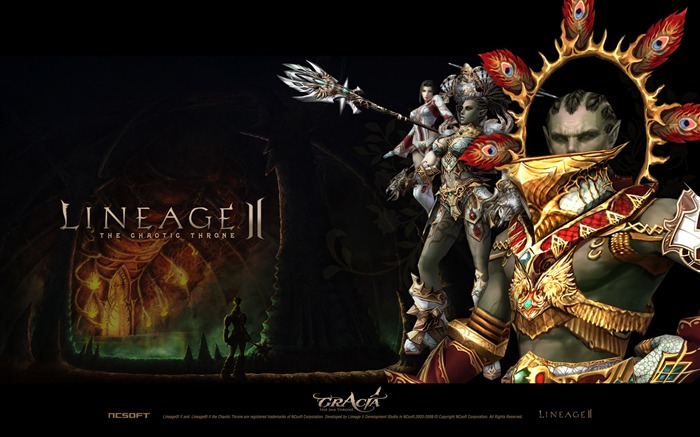 LINEAGE Ⅱ modeling HD gaming wallpapers #2